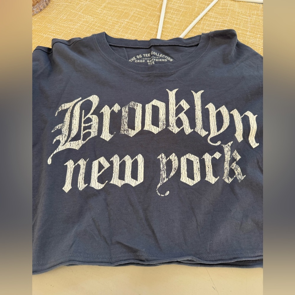 Aeropostale Boyfriend Cropped Tee